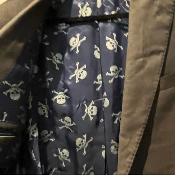 Bespoke Tailored Samuelson Superfine Wool Grey Blazer with Skill Lining - Picture 13 of 14